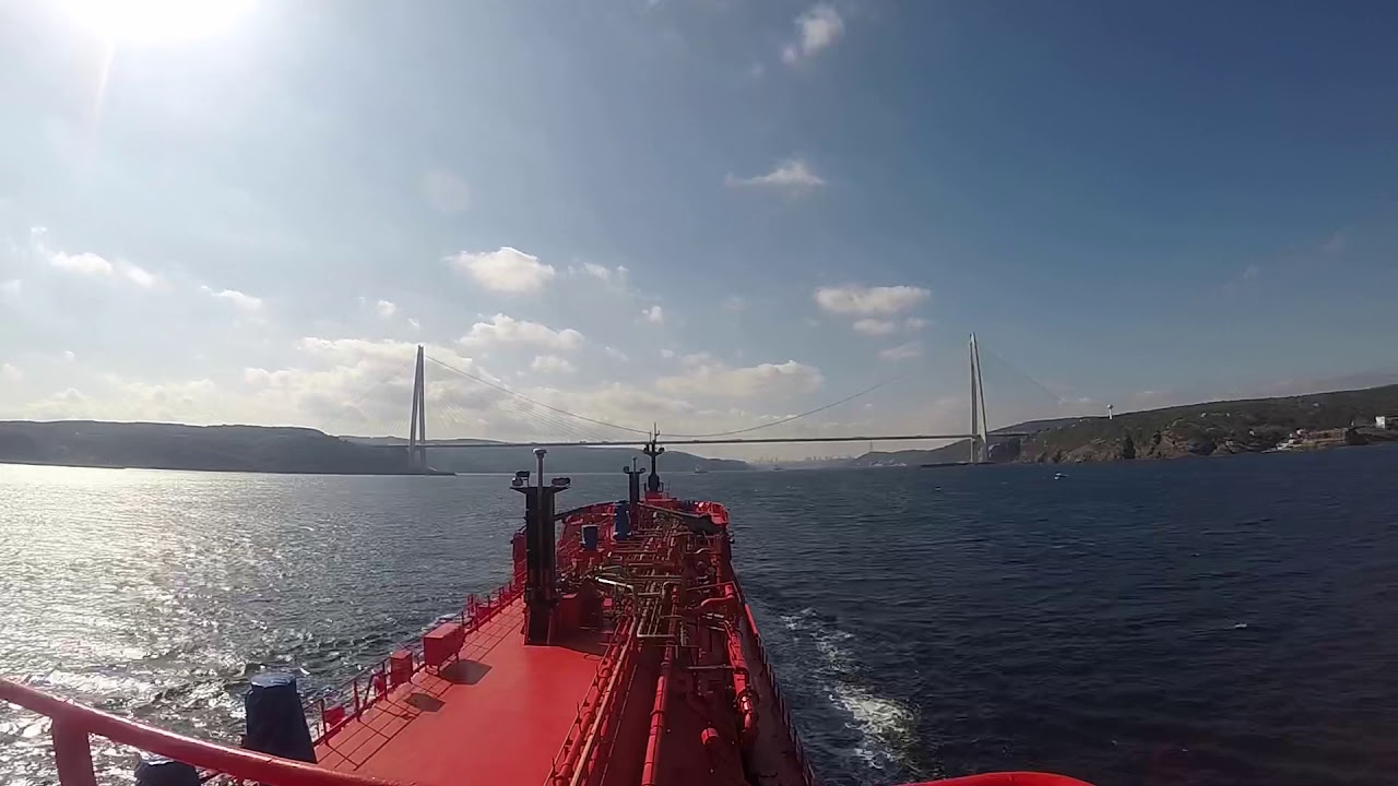 Passing Istanbul Strait on LPG/C PRIMUS G