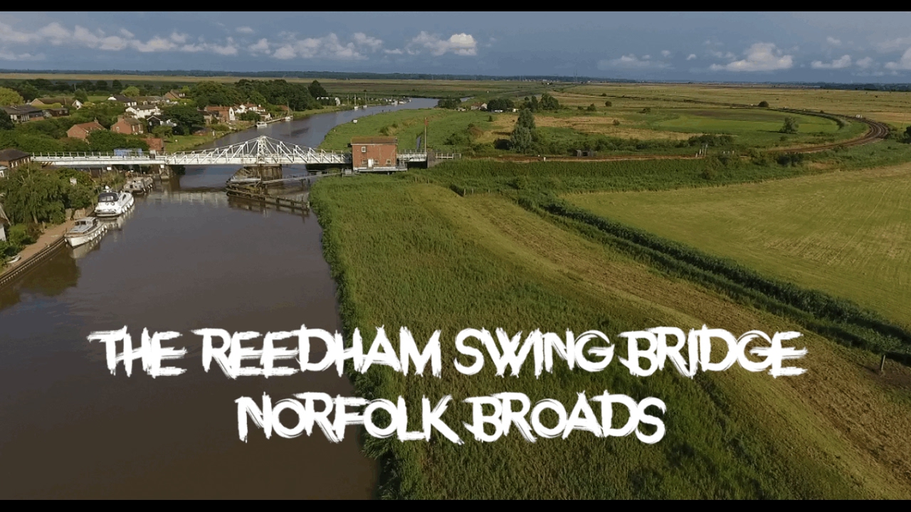 The Reedham Swing Bridge - Norfolk Broads