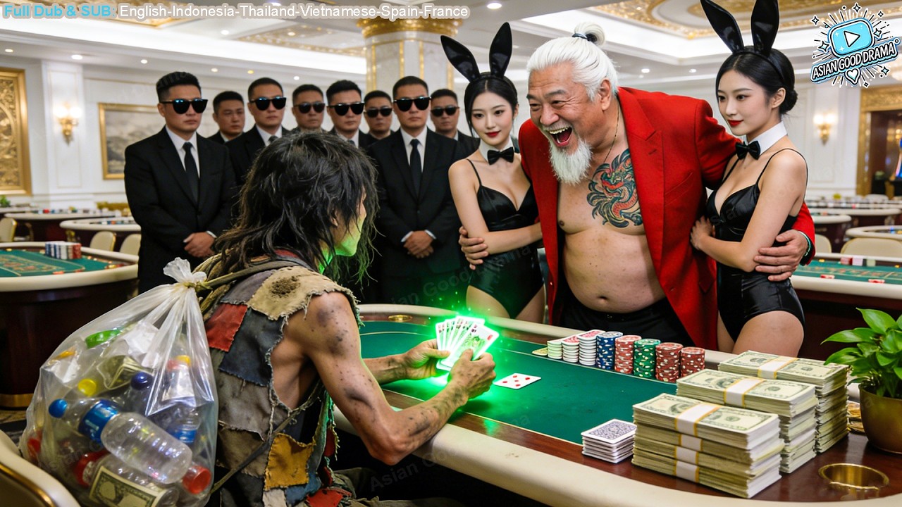 Beggar With Five Coins Challenges Casino Boss, Divine Eyes Sweep The Entire Casino