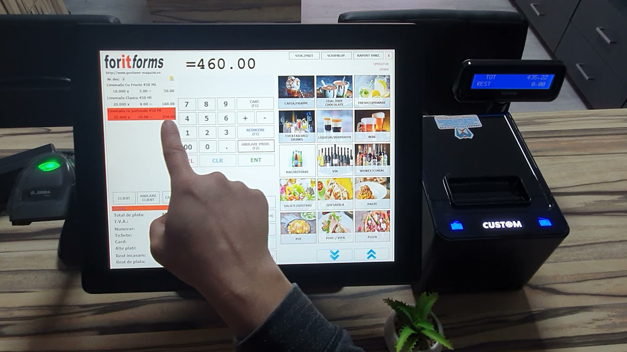 Gyorstalpalo: ForIT Forms POS eladasi felulet
