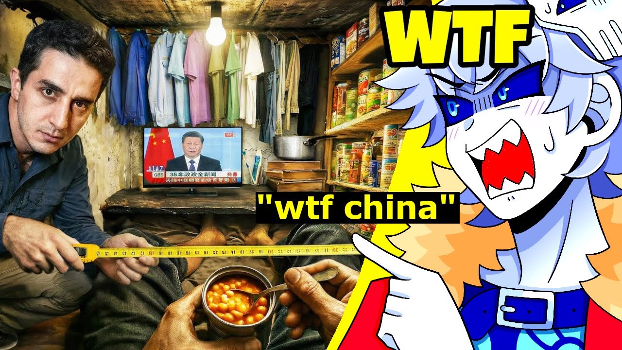 Reacting to the 16 ft² Coffin Homes in Hong Kong. WTF???