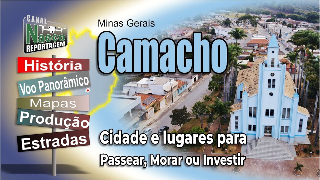 Camacho, MG – Cidade para passear, morar e investir.