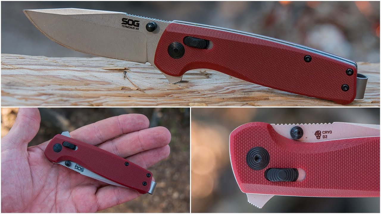 Обзор складного ножа SOG Terminus XR. Небольшой, удобный EDC нож