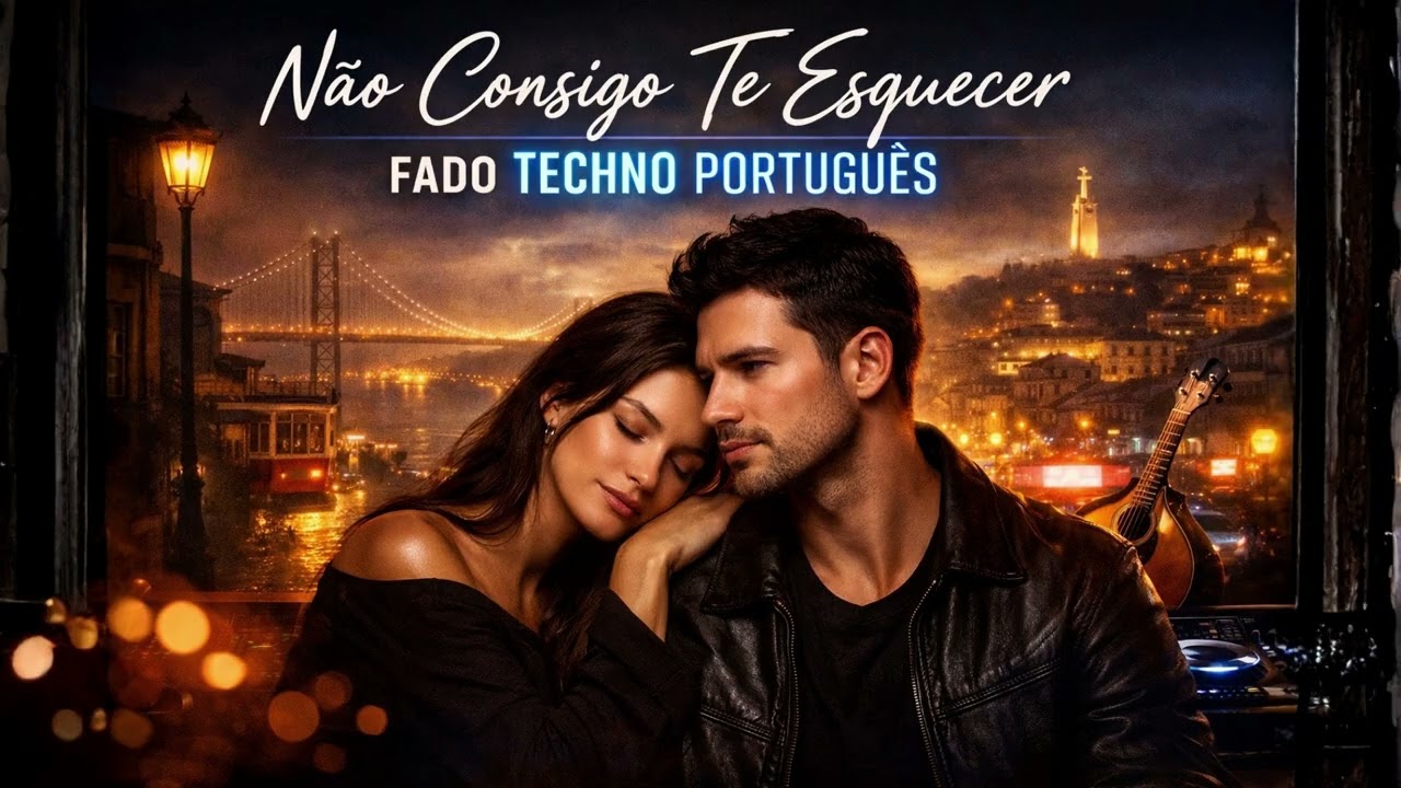 Não Consigo Te Esquecer (Fado Techno Português) | Amor, Saudade & Batida em Lisboa