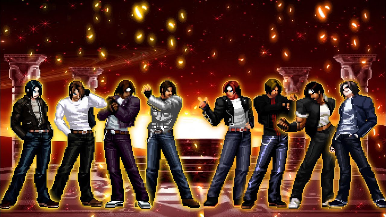 [KOF Mugen] Alter Kyo Team VS. Neo Kyo Team