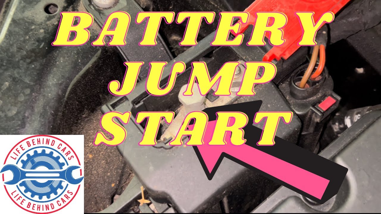 Audi A4 Diesel 2016 Battery Jump Start Location