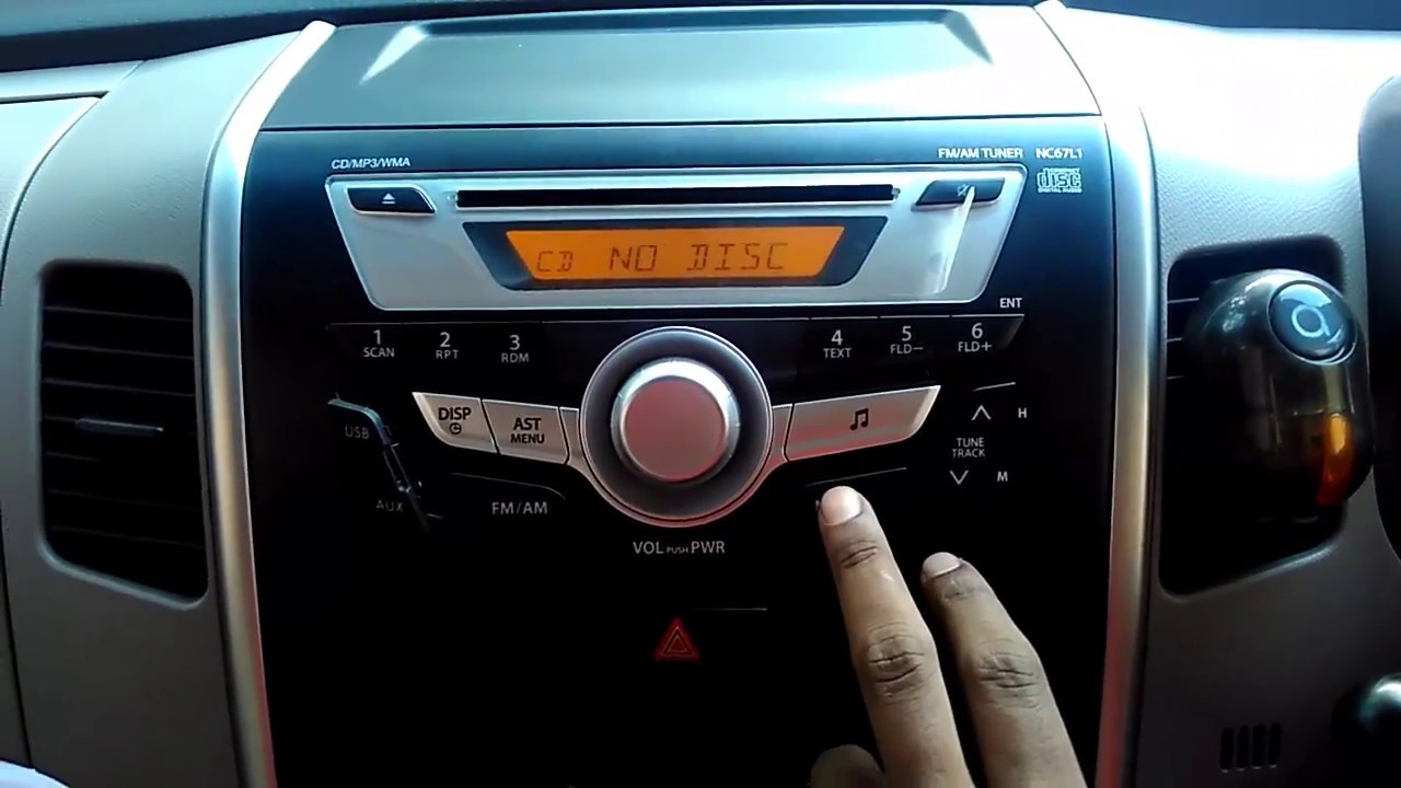 New Wagon R vxi - music System