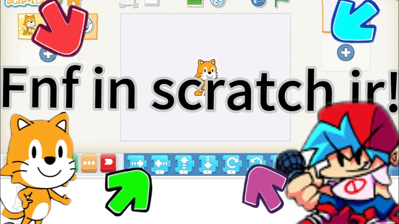 Fnf in Scratch jr!?(my most popular video)