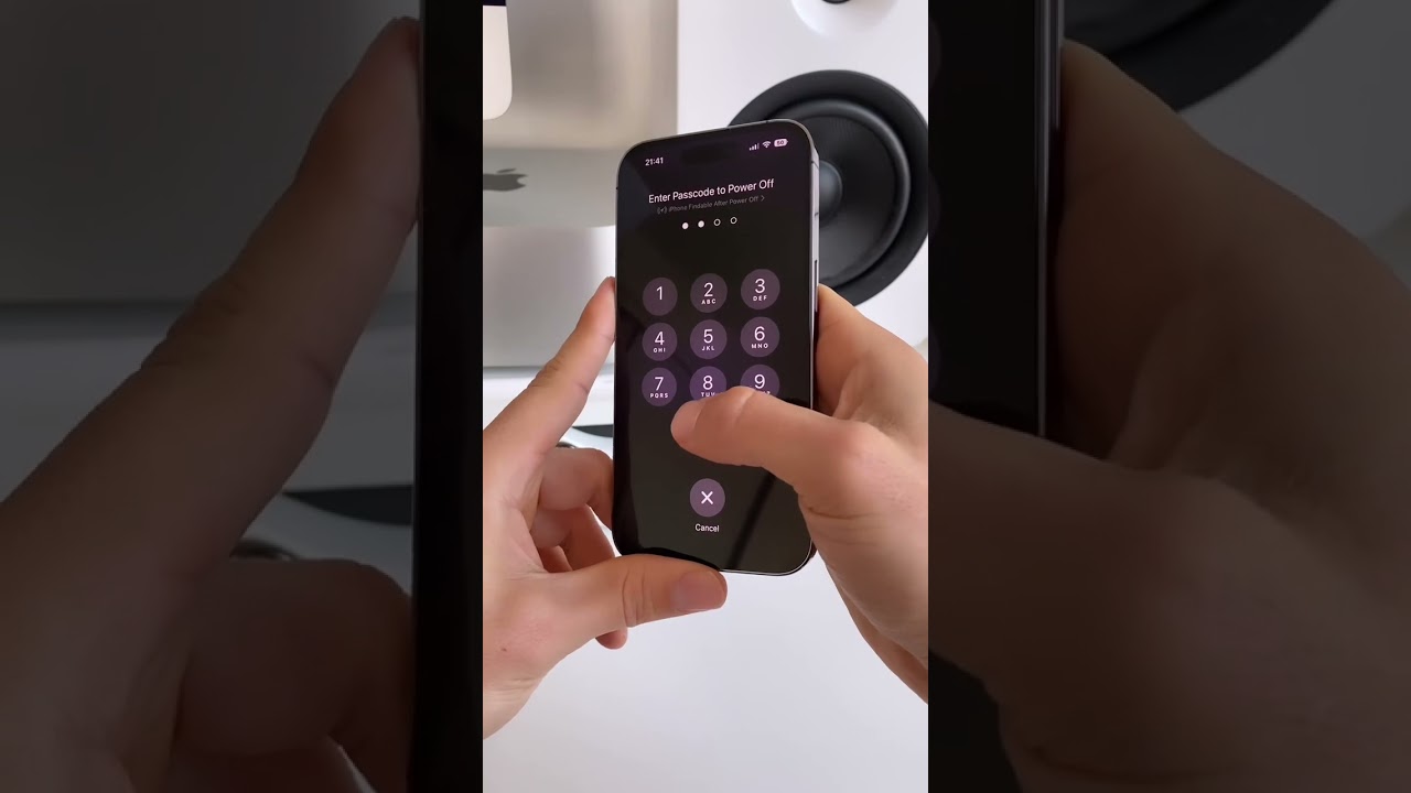 Passcode to power off any iPhone is a must have! What do you think about this feature