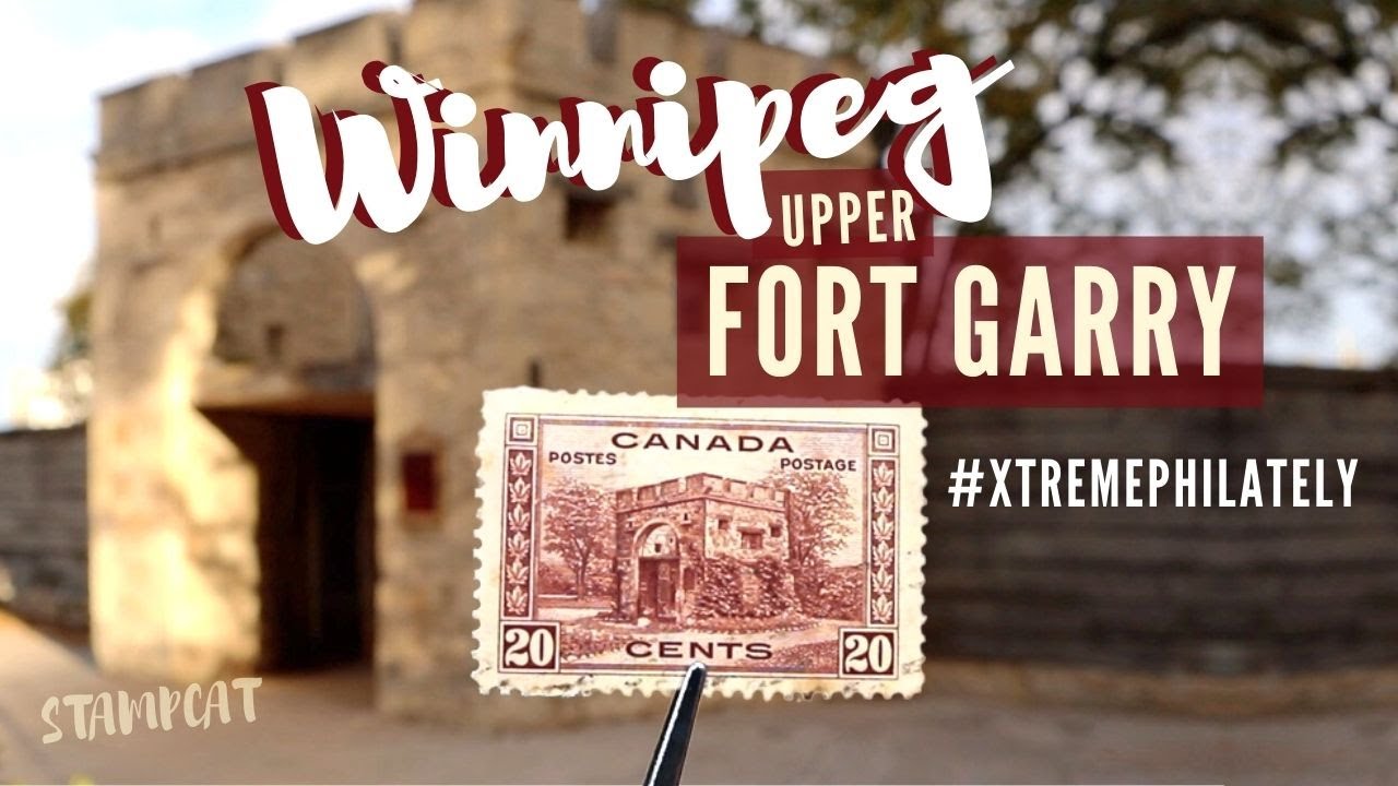 The Fort Garry Gate Postage Stamp ||  #Xtremephilately Winnipeg!