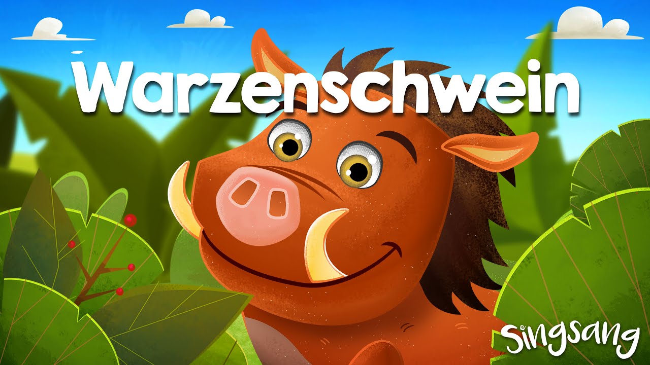 Warzenschwein&ndash; Singsang &ndash; Lieder f&uuml;r Kinder