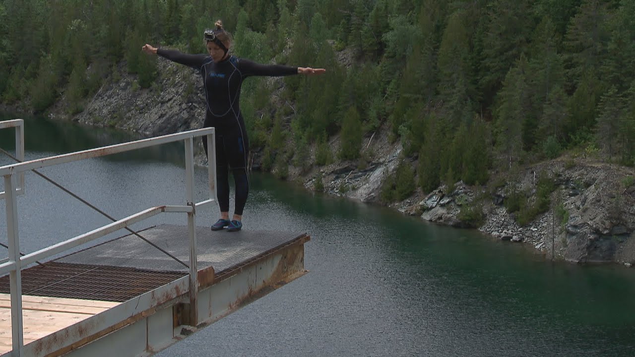 La plongeuse de haut vol Lysanne Richard s'entraîne en Beauce
