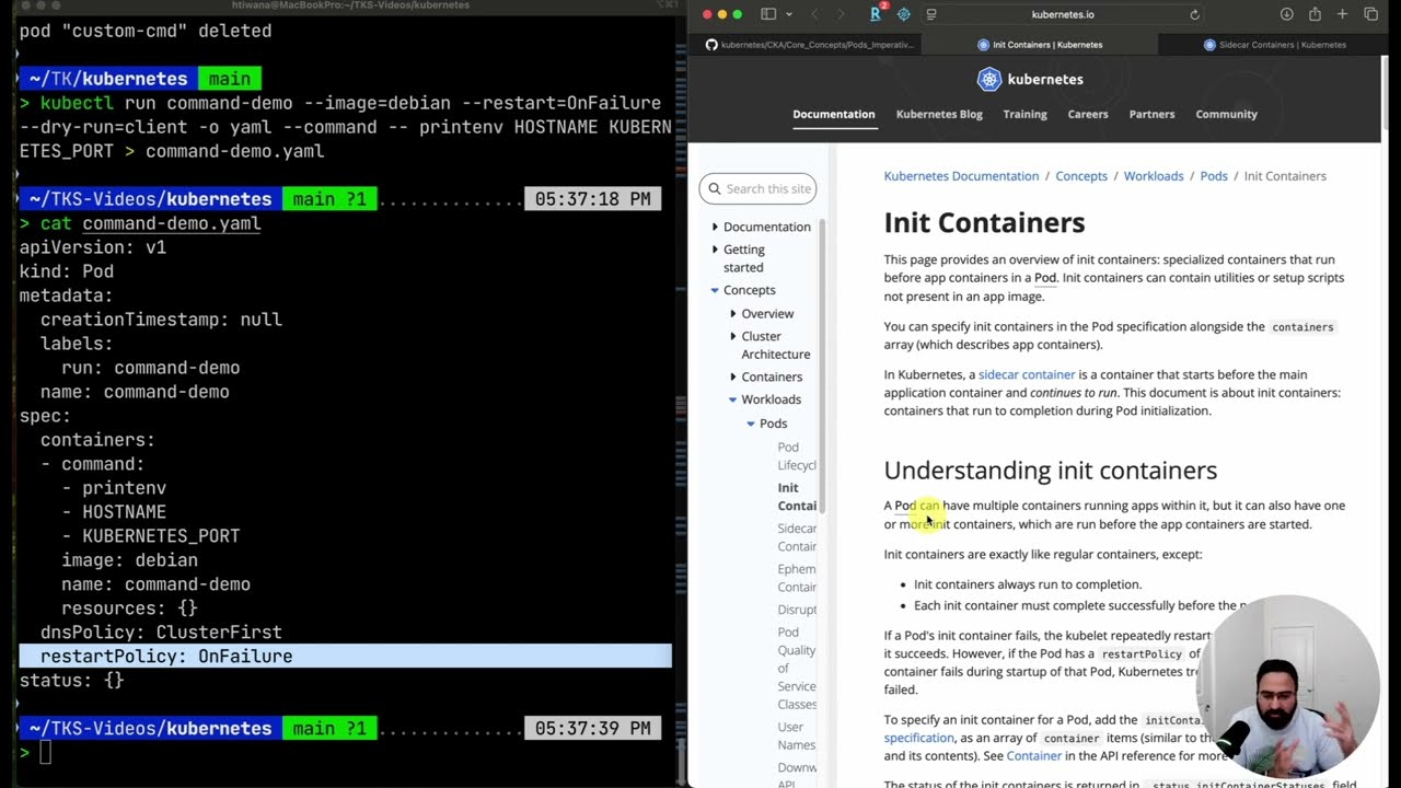 3. CKA - Kubernetes Pods: Imperative vs Declarative Methods