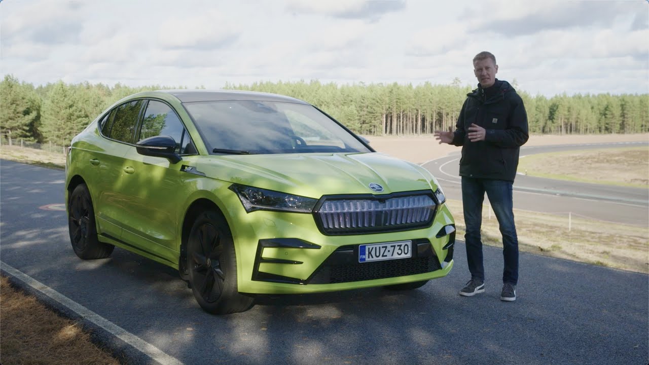 Testissä Skoda Enyaq RS iV (Teknavi 2022)