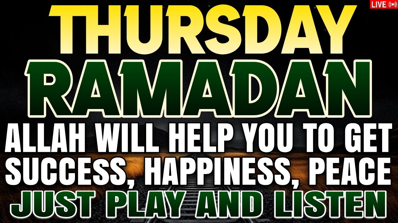 POWERFUL RAMADAN PRAYER – A Beautiful Dua That Opens the Door of Success