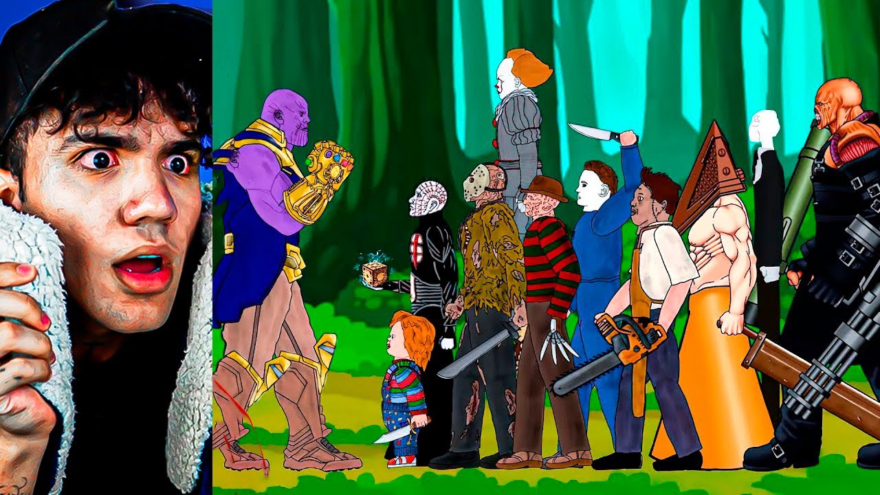 PENNYWISE vs THANOS vs JASON vs FREDDY vs CHUCKY!