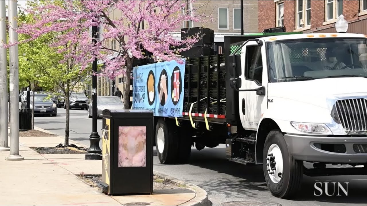 Baltimore NAACP sound truck circulates 
