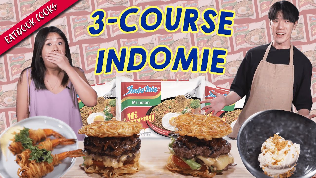 3-Course Indomie Meal! | Eatbook 3-Course | EP 9
