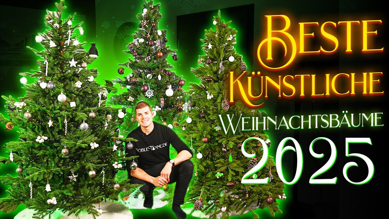 Künstlicher Weihnachtsbaum Test 2025: Die 5 besten + Preistipp für 120€