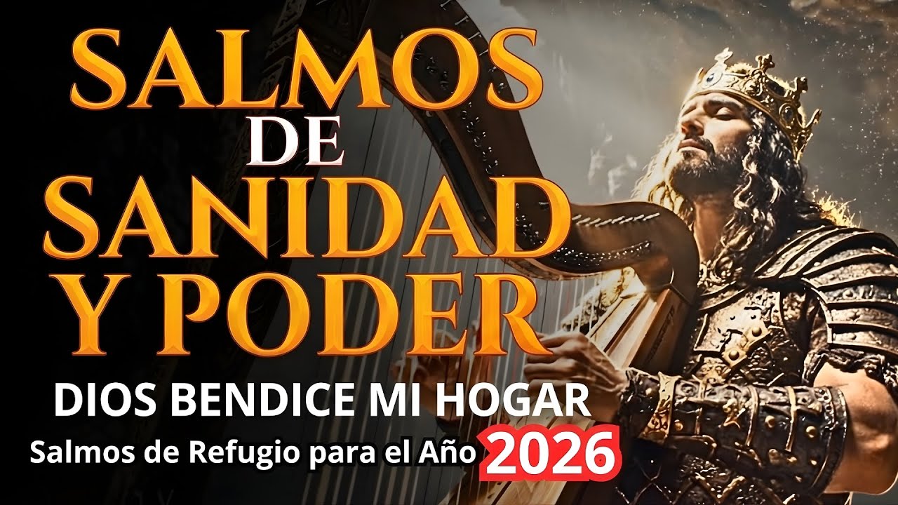 SALMOS PARA COMENZAR EL AÑO 2026 EN LA PRESENCIA DE DIOS | Adoración con Unción y Gloria #salmos