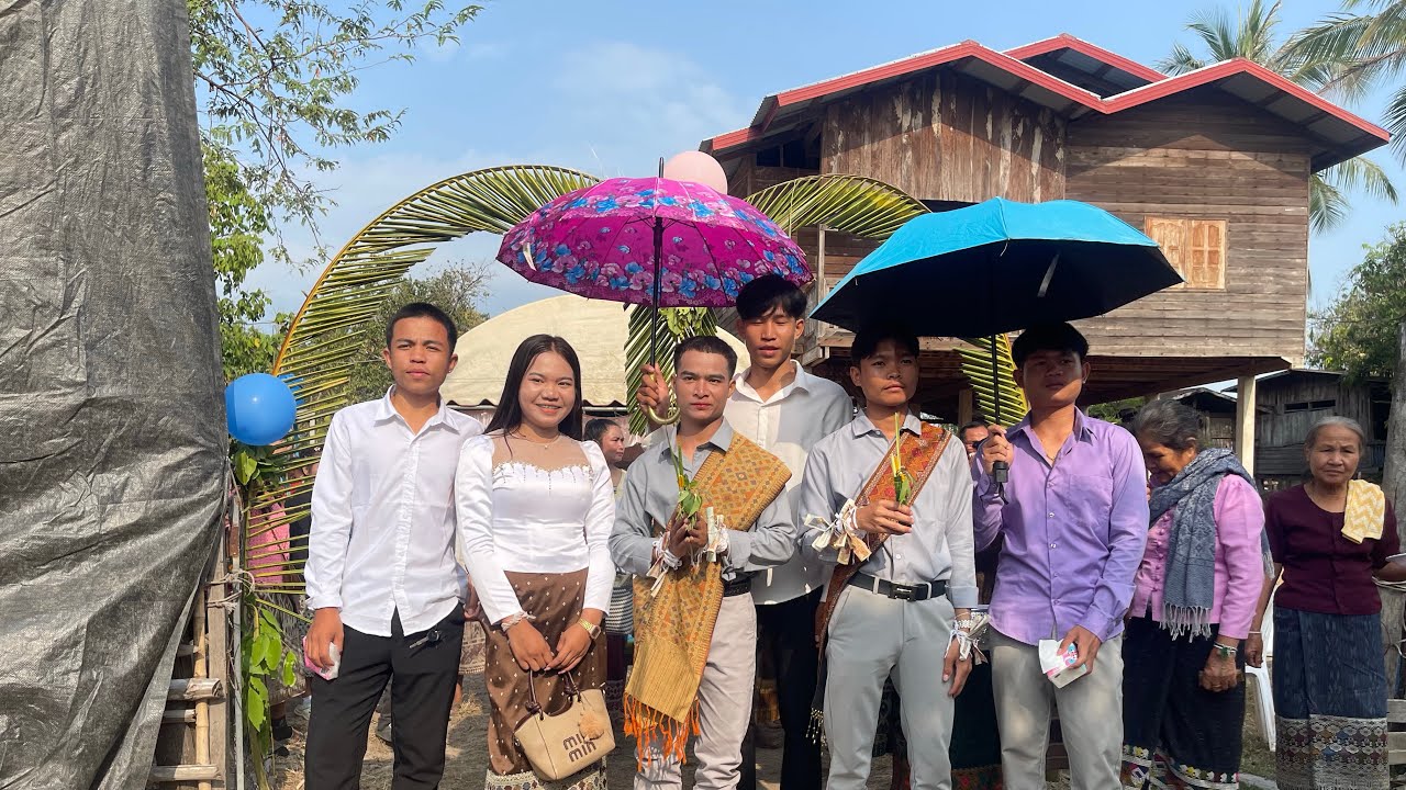 งานดองแห่เขียใหม่ที่แขวงสาละวัน🇱🇦ใต้