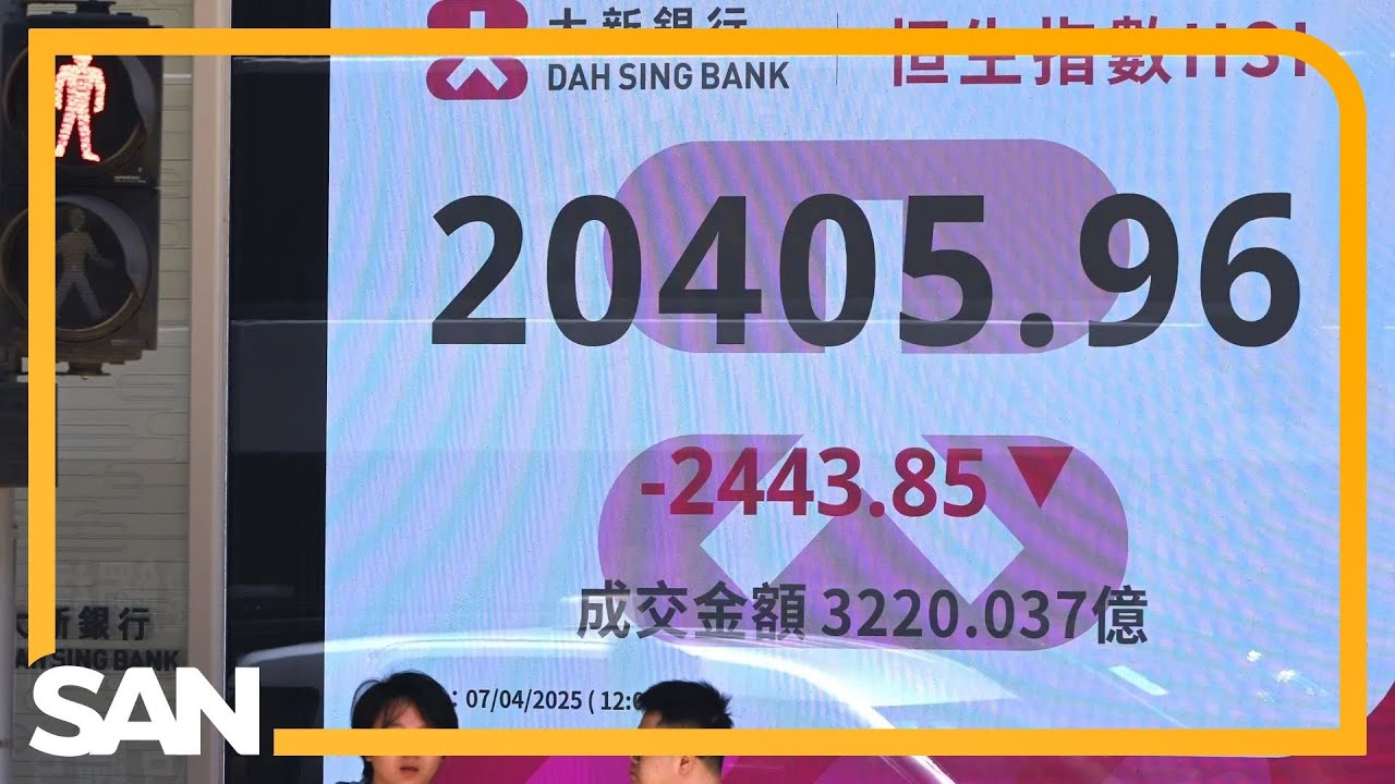 European, Asian stocks plummet amid Trump’s new tariffs