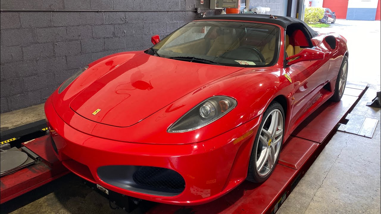 2008 Ferrari F430 Spider F1 clutch replacement