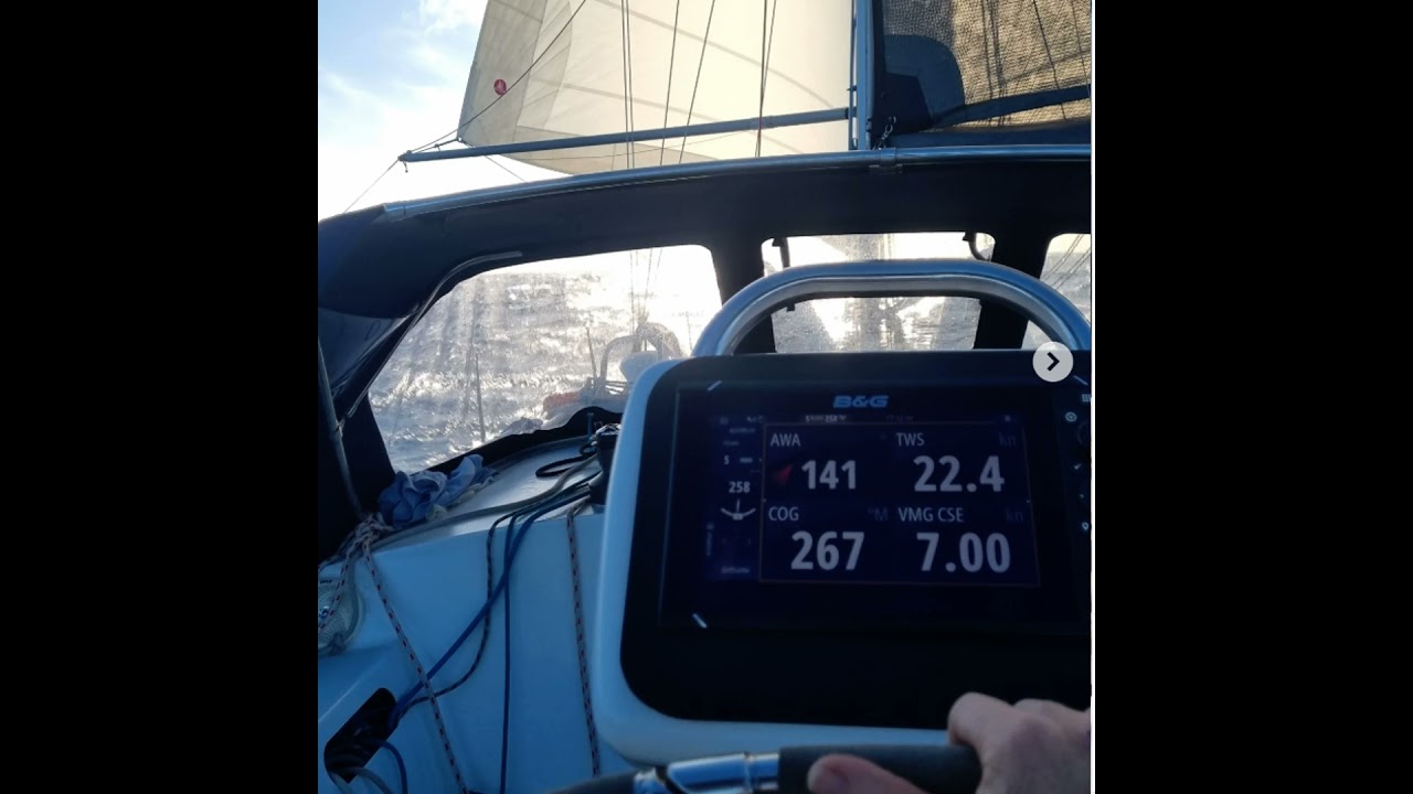 Slitsom atlanterhavskryssing uten autopilot