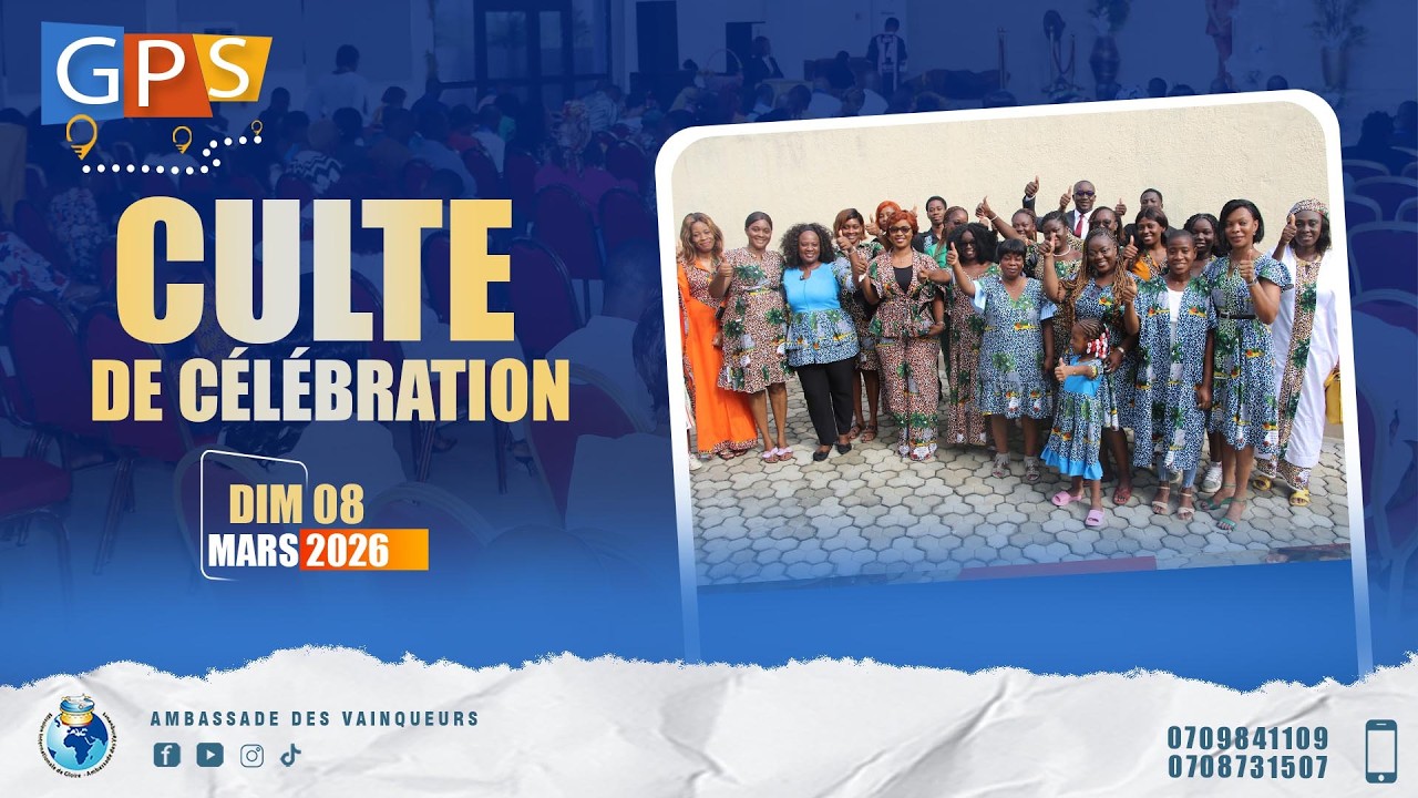 JEHOVAH-JIRE  -  DIM. 08MARS 2026. AVEC REV. SYLVAIN KABORE