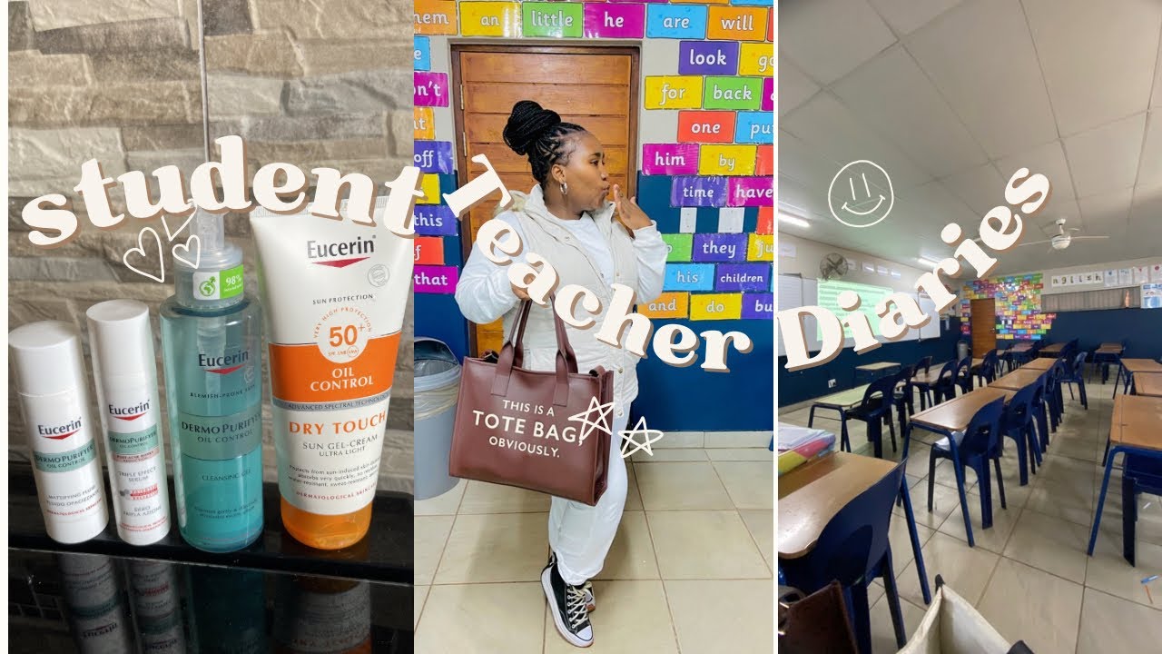 STUDENT TEACHER DIARIES || LIFE AS A STUDENT TEACHER || SKIN CARE || SOUTH AFRICAN YOUTUBER