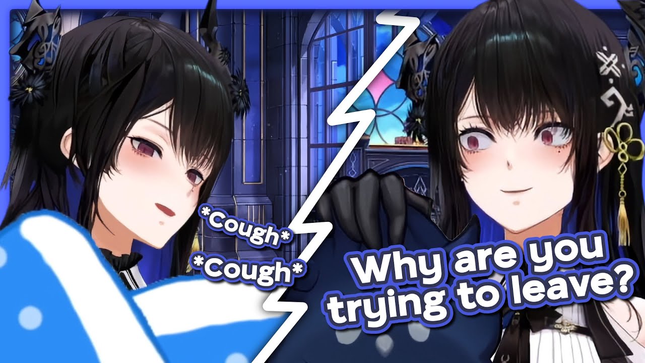 Nerissa went from sick to yandere real quick when chat tried to leave【Nerissa Ravencroft|HololiveEN】