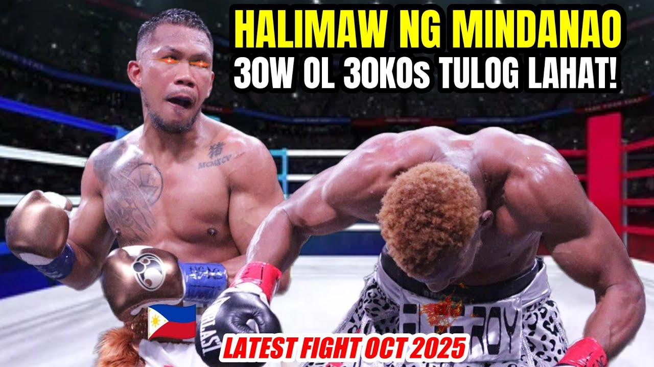 PINOY HALIMAW 30W 0L 30KOs LAHAT TULOG | OCT 2025 LATEST FIGHT!