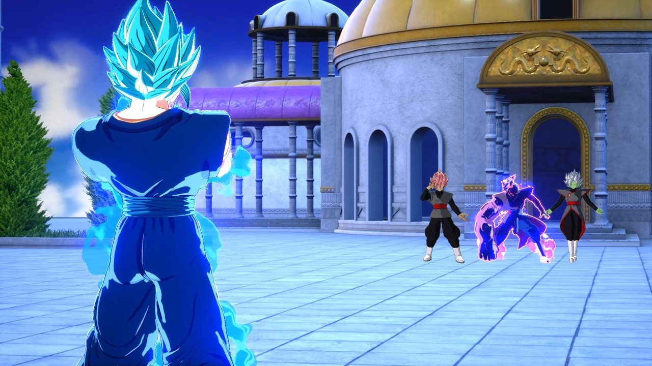 Vegito Vs Goku Black & Zamasu! Dragon Ball Sparking Zero