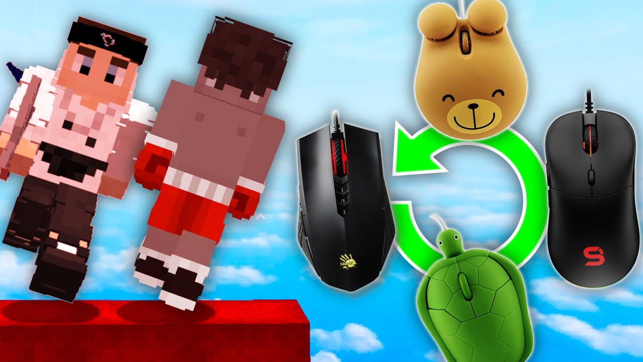 BedWars, ale jeśli zginę zmieniam swoją myszkę