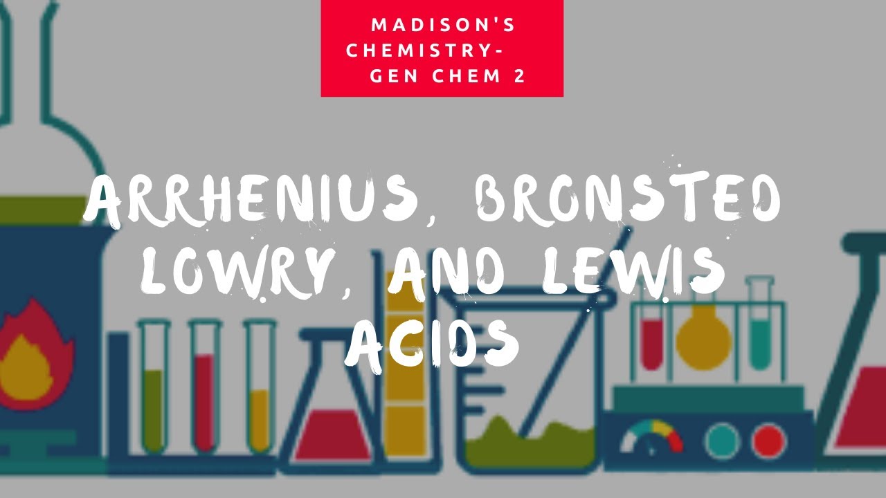 Arrhenius v Bronsted Lowry v Lewis Acids
