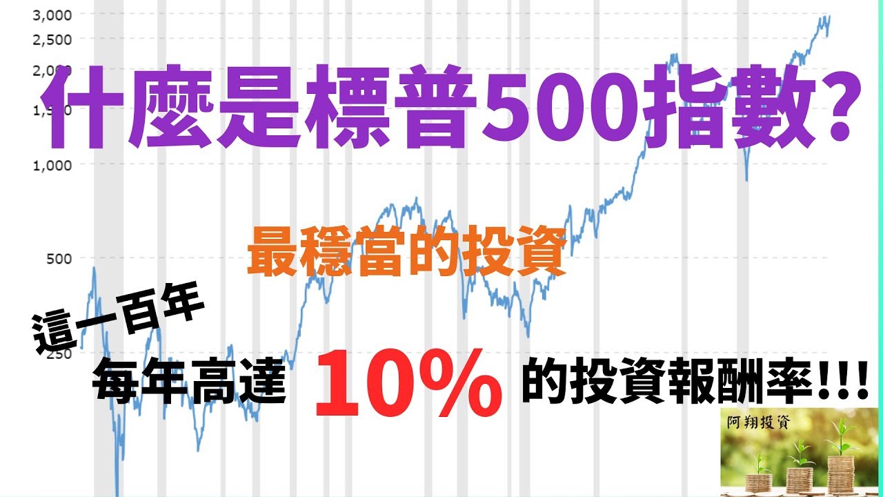 什麼是標普500指數? 每年高達10%的報酬率!!! 最穩當的投資