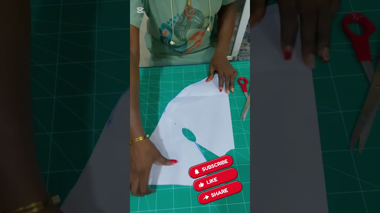 How to Cut and Sew flare Top/Easy Sewing Tutorial For Beginners 
