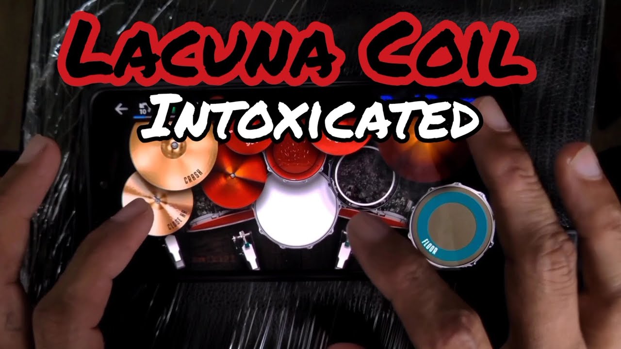 Real drum cover | Lacuna Coil - intoxicated | Live Version