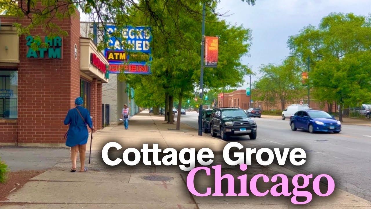 ✨Chicago Walking Tour | Cottage Grove Avenue | Chicago Neighborhood Walking Tour | Summertime Chi
