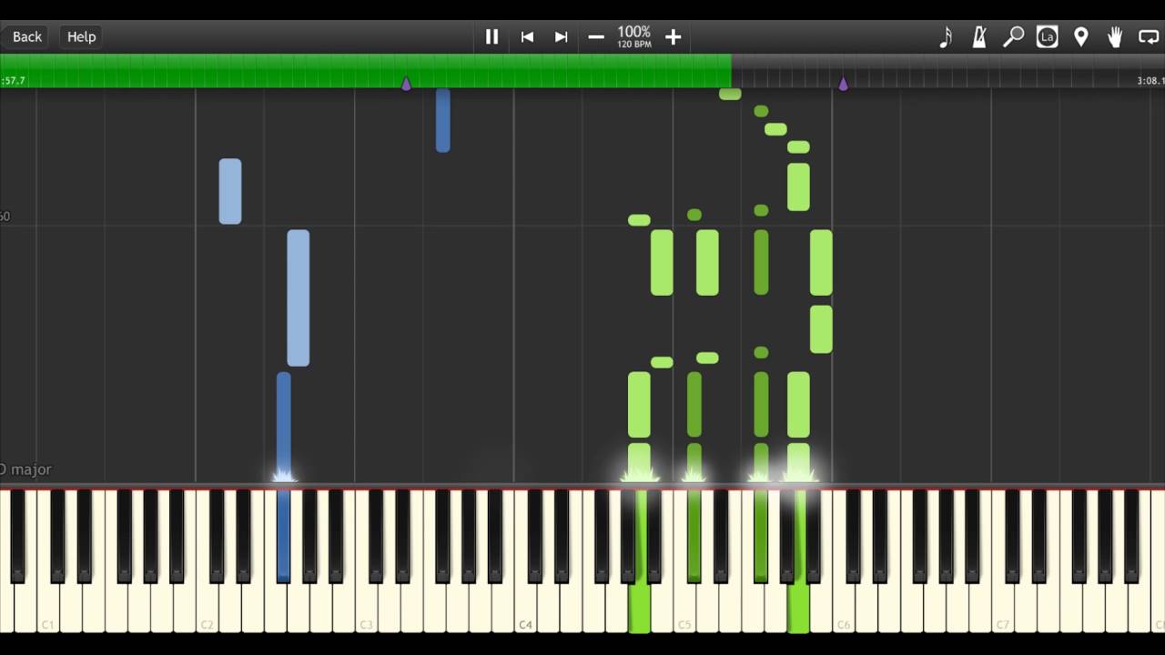 [Synthesia] VK克 - 小星星幻想曲/Star Fantasia (Piano Tutorial)