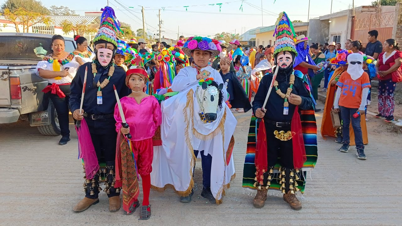 Carnavalito zoque. Esc. Prim. GUADALUPE VICTORIA, Ej. Nuevo México, Villaflores Chiapas. 