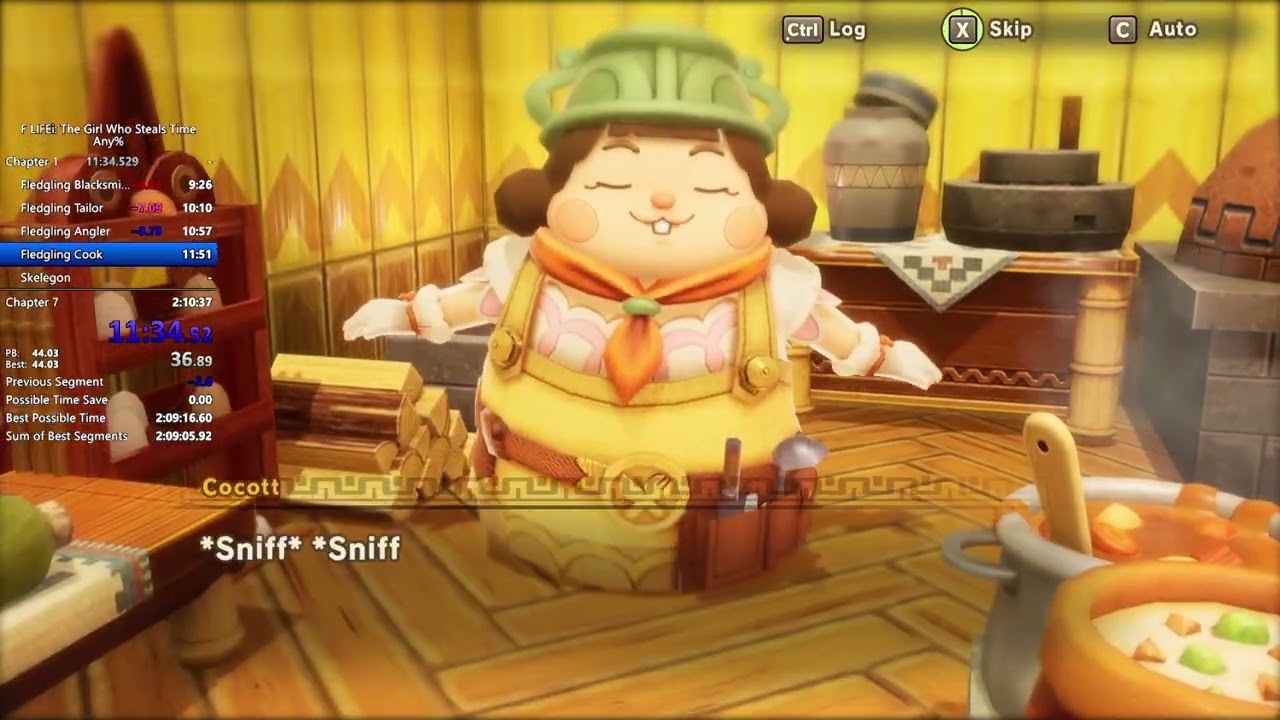 Fantasy Life i: The Girl Who Steals Time Any% Speedrun in 2:09:10