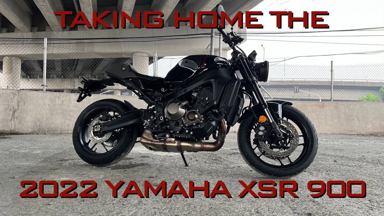 Taking home the 2022 Yamaha XSR900