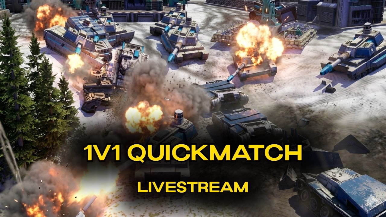 C&C Generals Zero Hour Night Stream // 1v1 Quickmatch Stream