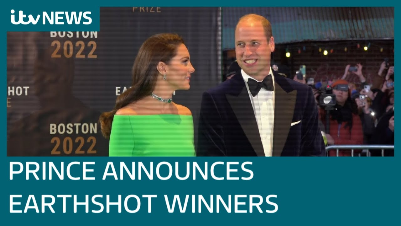 Earthshot Prize: Prince William announces five winners | ITV News