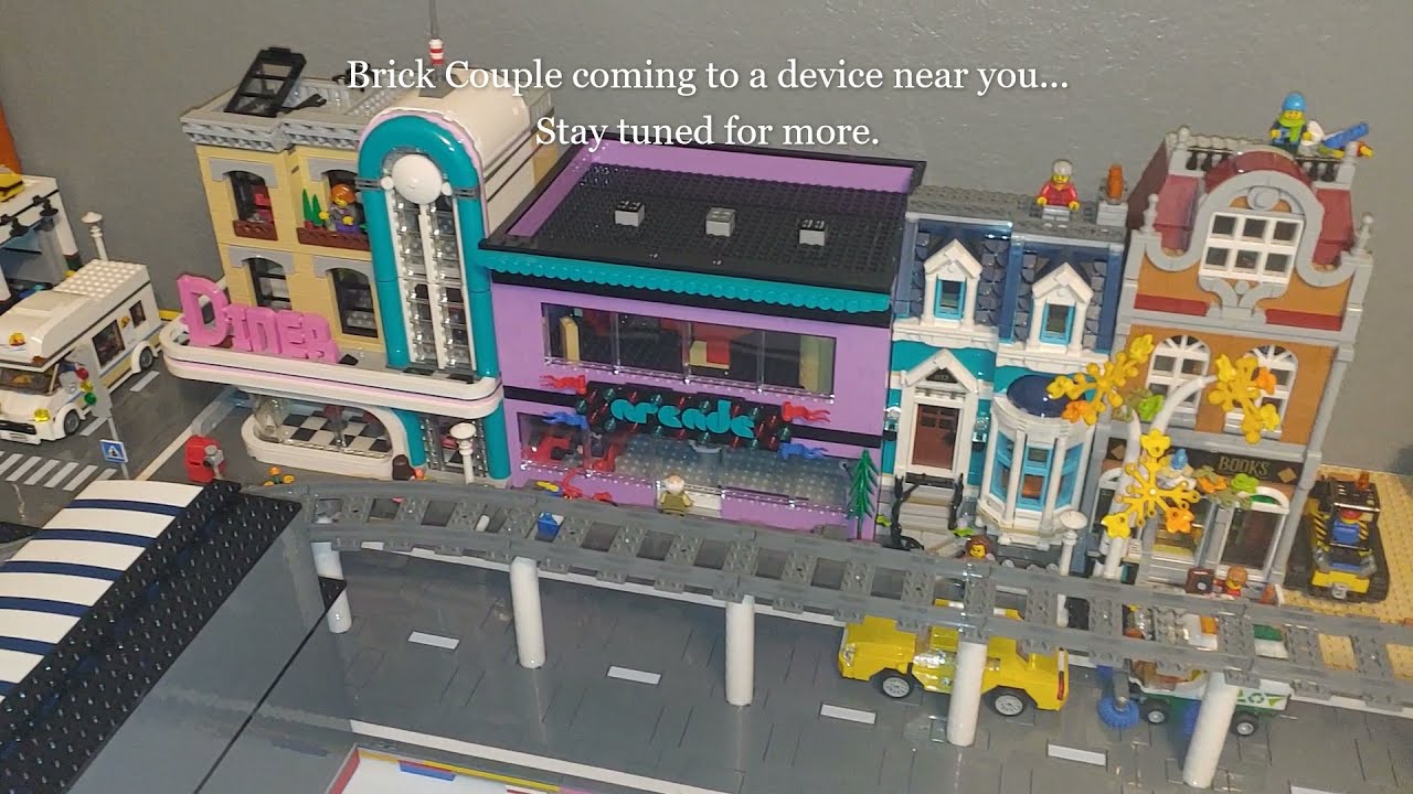 Getting prepared to debut our Lego City to the AFOL community. :-)