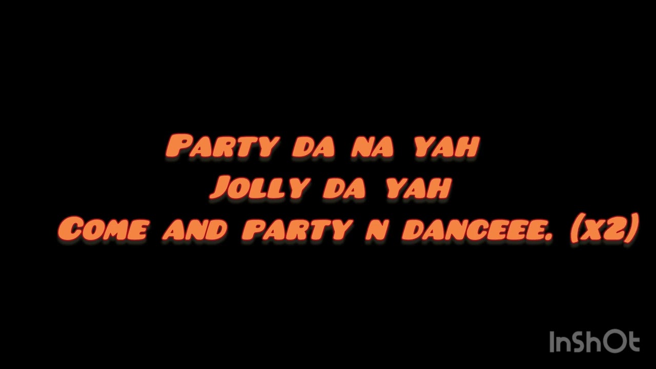 Party scatter 