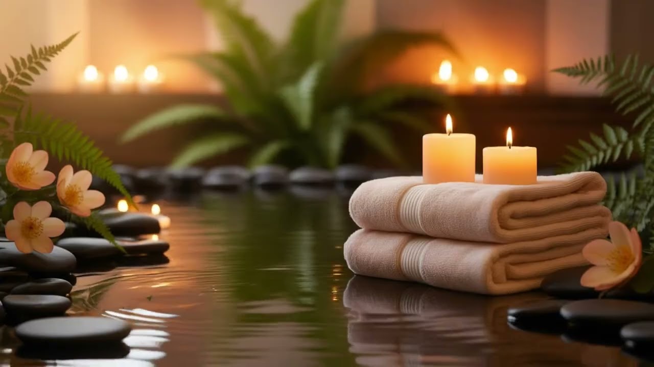 Relaxing Spa Music 🌼 Stress Relief Music, Insomnia Cure, Heal Stressed Mind,Sleep Magic