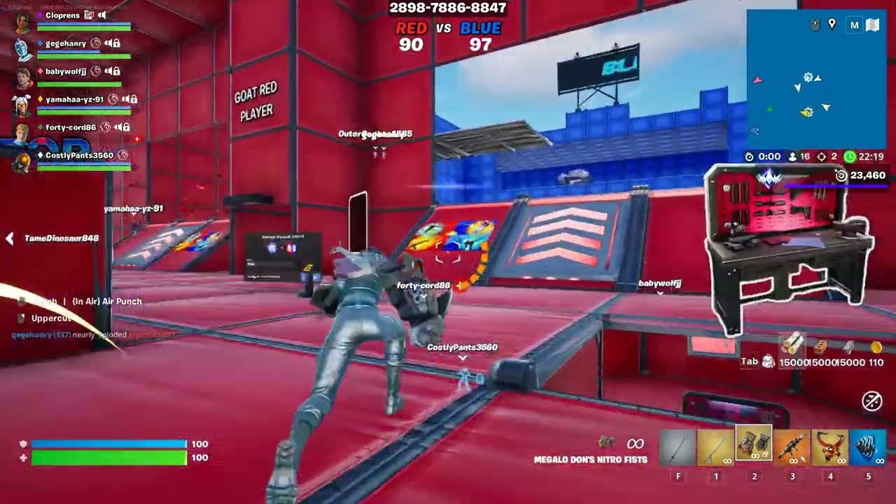 Fortnite - Mega Red vs Blue - 2026.02.08