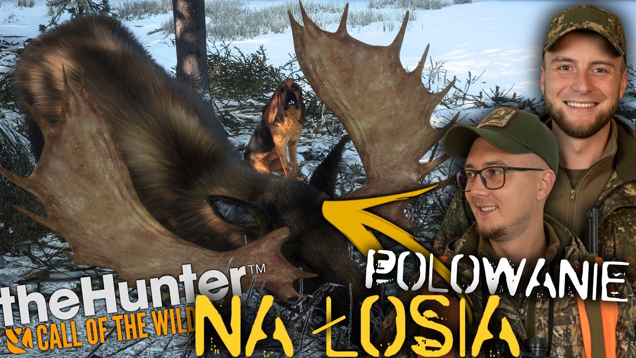 POLOWANIE NA DUŻEGO ŁOSIA 🫎 IDZIEMY WZDŁUŻ RZEKI 😱 2x KAMERKI 🔥TheHunter COTW 🦌 MST